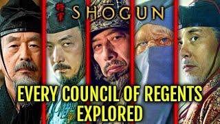 8 Every Council of Regents In Shogun  Explored In Detail [upl. by Mera]