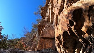 Trad Climbing quotArtquot 58  Tennessee Wall TN [upl. by Anitsirk]