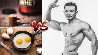 WHEY PROTEIN Vs EGGS Which is a better Protein source  हिंदी में [upl. by Skipp]