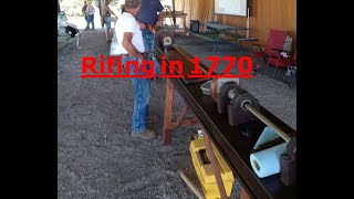 Rifling machine 2023 gunmakers fair [upl. by Hennie]