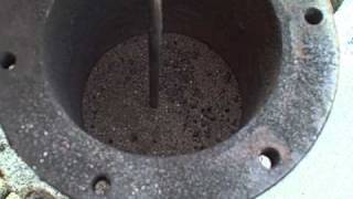 Fluidized bed gasifier with diffuser  fluizided sand part 1 [upl. by Ynohtnaleahcim344]