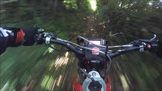 YAMAHA TRICKER vs MONTESA HONDA 4RIDE [upl. by Ettelrats]