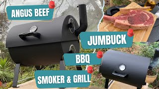 Jumbuck Smoker and BBQ Grill Review  Smoking Angus Beef in Australia [upl. by Saul]