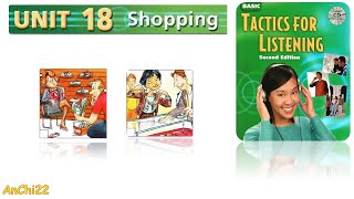 Unit 18 Shopping  Tactics for Listening Basic [upl. by Jemie284]