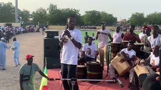 INAUGURATION STADE MUNICIPAL DE KEBEMER AVEC BAKHAW ASICO  voir ambiance stade 🔥🔥🔥 [upl. by Ilyk]