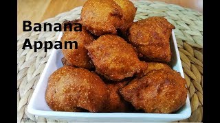 Banana Appam with whole wheataata banana Aappa recipeMangalorean recipesweet instant appam [upl. by Deloris]