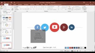 Making social media report on powerpoint [upl. by Eiramacissej]