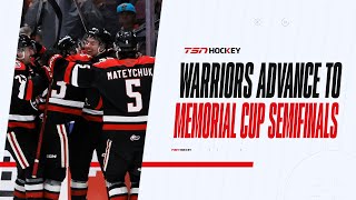 Moose Jaws first win books them a spot in Memorial Cup semifinal [upl. by Remled]