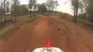 Durhamtown MX  Bomber Track GoPro Helmet Cam [upl. by Ylekalb]