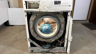 Experiment  Works without a Front Wall Washing Machine [upl. by Eastlake206]