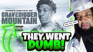 THIS IS INSANE NBA  Compliments Of Grave Digger Mountain REACTION [upl. by Yorel]