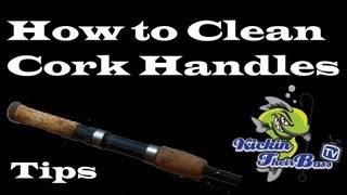 How To Clean Your Fishing Rod Cork Handles [upl. by Attenna]