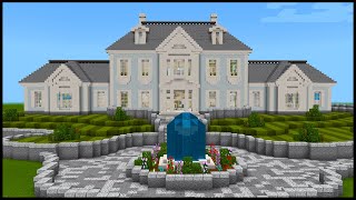 Minecraft How to Build a Mansion 6  PART 2 [upl. by Yarezed301]