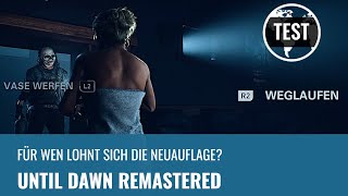 Until Dawn Remastered im Test Mit neuer Grafik nun auf PS5 und PC 4K PS5 REVIEW GERMAN [upl. by Assirialc]