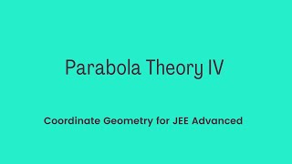 14 Parametric form for a Parabola [upl. by Nesyrb840]