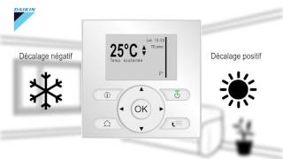 Daikin Altherma 2 génération Modifier la température de chauffage [upl. by Enitsrik328]