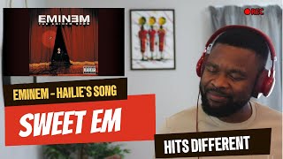 REACTION TO  EMINEM  HAILIES SONG 🔥🔥🔥 [upl. by Annam794]