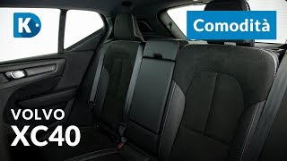 Volvo XC40 2018  2 di 4 comodità  Compatto ma non troppo guardate [upl. by Helaine257]