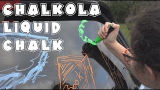 Chalkola Review Liquid Chalk Pens  EpicReviewGuys 4k CC [upl. by Eniruam77]