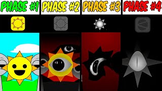 Phase 1 VS Phase 2 VS Phase 3 VS Phase 4 in Incredibox Sprunki [upl. by Gnap]