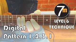 Digital Pattern 1231  Guitar Lesson  Level 6 [upl. by Joelie]