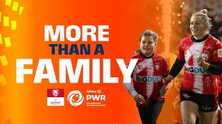 More than a Family Mo Hunt  Allianz Premiership Womens Rugby 2324 [upl. by Rawdin]