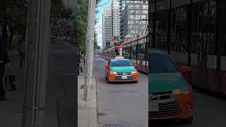 TTC Streetcars lined up [upl. by Zahavi]