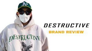 DESTRUCTIVE  BREAKING INTO THE BRITISH LUXURY STREETWEAR SCENE [upl. by Agnesse]