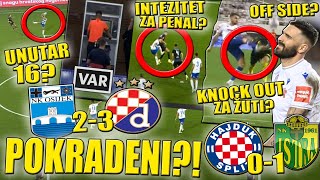 ANALIZA🔴VAR SPASIO DINAMO🔴 ISTRA SRUŠILA HAJDUK 🔴SUCI KRADU [upl. by Assilym]