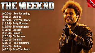 The Weeknd Greatest Hits 2024  Pop Music Mix  Top 10 Hits Of All Time [upl. by Terri]