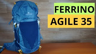 Recensione Ferrino Agile 35lt 2023  Il MIGLIOR ZAINO TUTTOFARE [upl. by Gnof14]