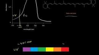 Absorption in the visible region  Spectroscopy  Organic chemistry  Khan Academy [upl. by Crenshaw]