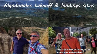 Algodonales Paragliding takeoff and landing places [upl. by Brett]