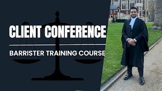 Client Conference  Barrister Training Course  R v Anderson [upl. by Airamak]