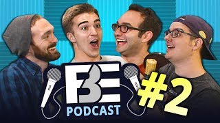 FBE PODCAST 2  Despacito Comments Celebs React Challenges BTS [upl. by Anibla]