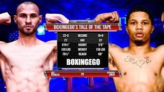 JOSE PEDRAZA VS GERVONTA quotTANKquot DAVIS Tale Of The Tape BOXINGEGO FIRST LOOK [upl. by Ylus]