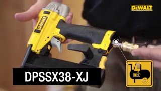 DPSSX38  SX nietmachine van DeWALT [upl. by Calisa]