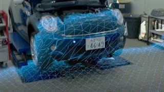 Hologarage Microsoft Hololens Car Maintenance Demo [upl. by Anurb]