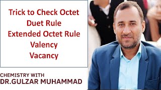 Entry Test Concepts4Trick To Check OctetDuetDuplet ruleExtended octet ruleVacancyValancy [upl. by Castillo934]