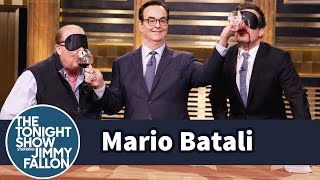 Mario Batali and Jimmy Have a Blind Wine Taste Test [upl. by Drooff]