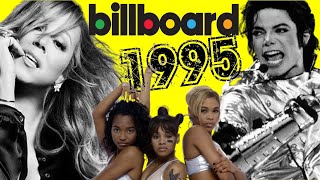 1995 Billboard Pop Playlist Diana King Brandy Mariah Carey TLC Janet Real McCoy Shaggy [upl. by Bertina743]