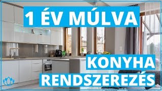 Konyha rendszerezés 1 év múlva  Meg tudta tartani Smarta a rendet a konyhában [upl. by Nageek680]