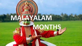 Malayalam Calendar and Malayalam months  Kerala Tourism [upl. by Adivad531]