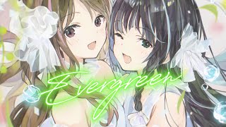 ClariS『Evergreen』 Lyric Video [upl. by Ecydnac383]