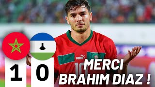 🇲🇦MERCI BRAHIM DIAZ Maroc 10 Lesotho le debrief [upl. by Seed449]