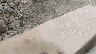 Concrete sandblasting [upl. by Clynes348]