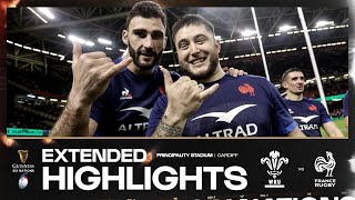 FRANCE ON FIRE 🔥  EXTENDED HIGHLIGHTS  2024 MENS GUINNESS SIX NATIONS RUGBY [upl. by Egreog448]