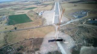 K13 GliderHD LaunchSpinsampLandingPilots View13 Year Old Pupil Pilot [upl. by Eirelav]