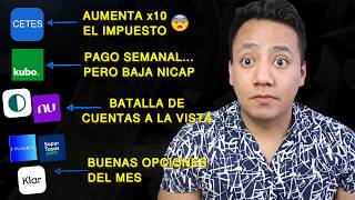 😨 Sube IMPUESTO en CETES Cambié mi Inversión en FINSUS 🚀 Cuentas a la VISTA Renta Fija OCTUBRE [upl. by Llennor]