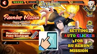 AUTO CLICKER 👆🏻  ROUND UP RERUN MISSION amp TIPS ❗❕  NxB NV [upl. by Moira822]